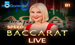 Speed Baccarat live game by Evolution